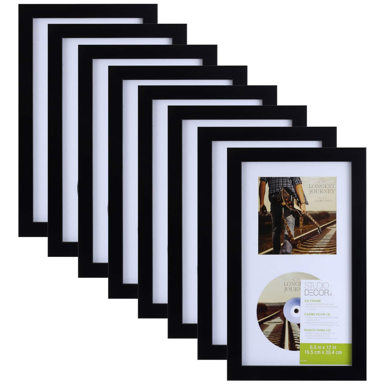 8 Pack: CD Display Case by Studio Décor®